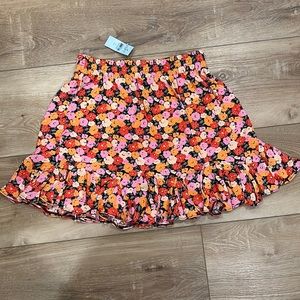 Loft floral skirt